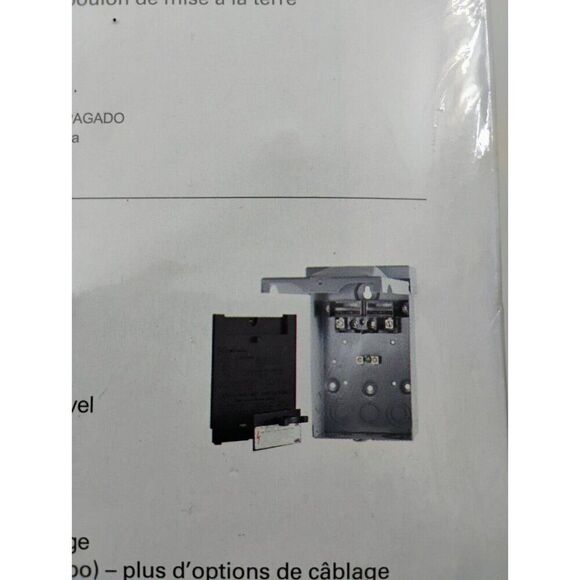 Eaton 8064 Non-Fusible Pullout AC Disconnect Outdoor 60A 240VAC 1Phase 2Wire - Picture 13 of 14